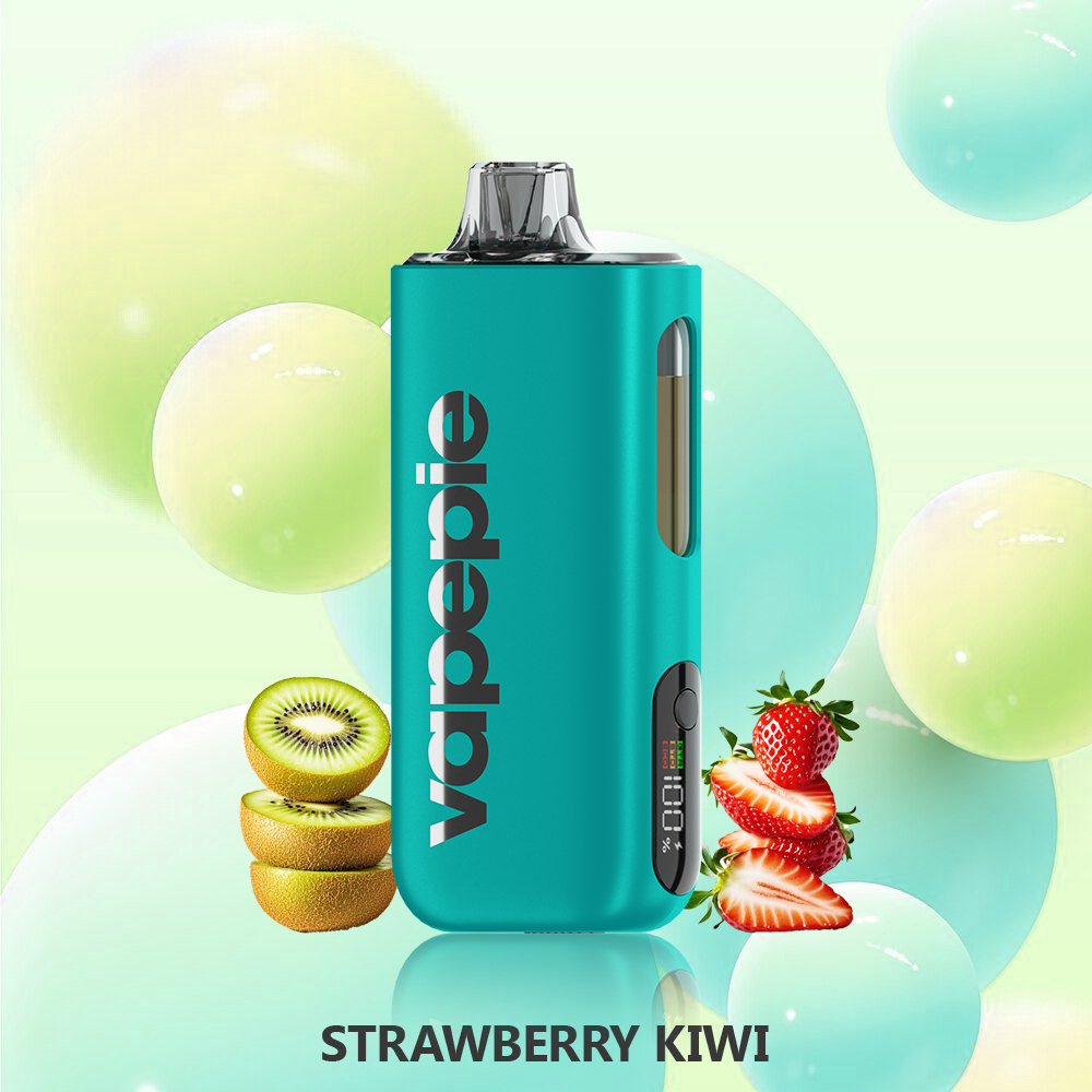 💥Akcia 1+1 ZADARMO!🔥JAHODOVÉ KIWI & VAPEPIE Max 40000 PUFFS