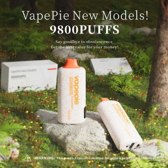 ✨5PCS Value Pack✨VAPEPIE PowerGo 9800 PUFFS – Minden íz