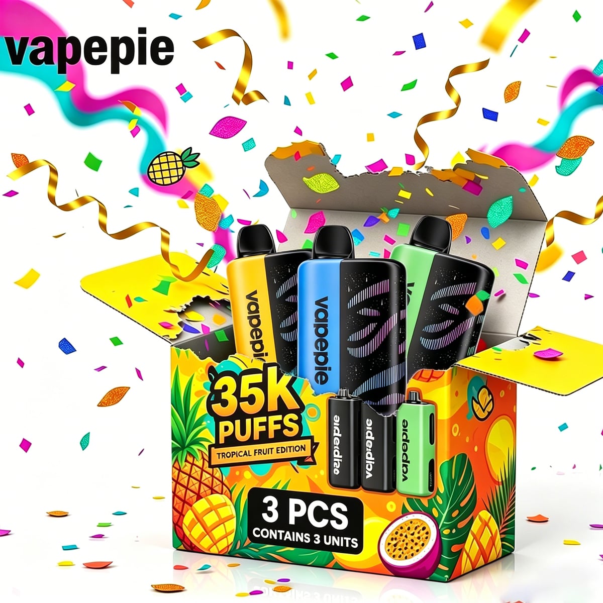 🎁 Tajemná krabička Vapepie 🎁 Jeden z pěti prémiových modelů (70K / 45K / 40K / 35K / 30K) za výjimečnou cenu!