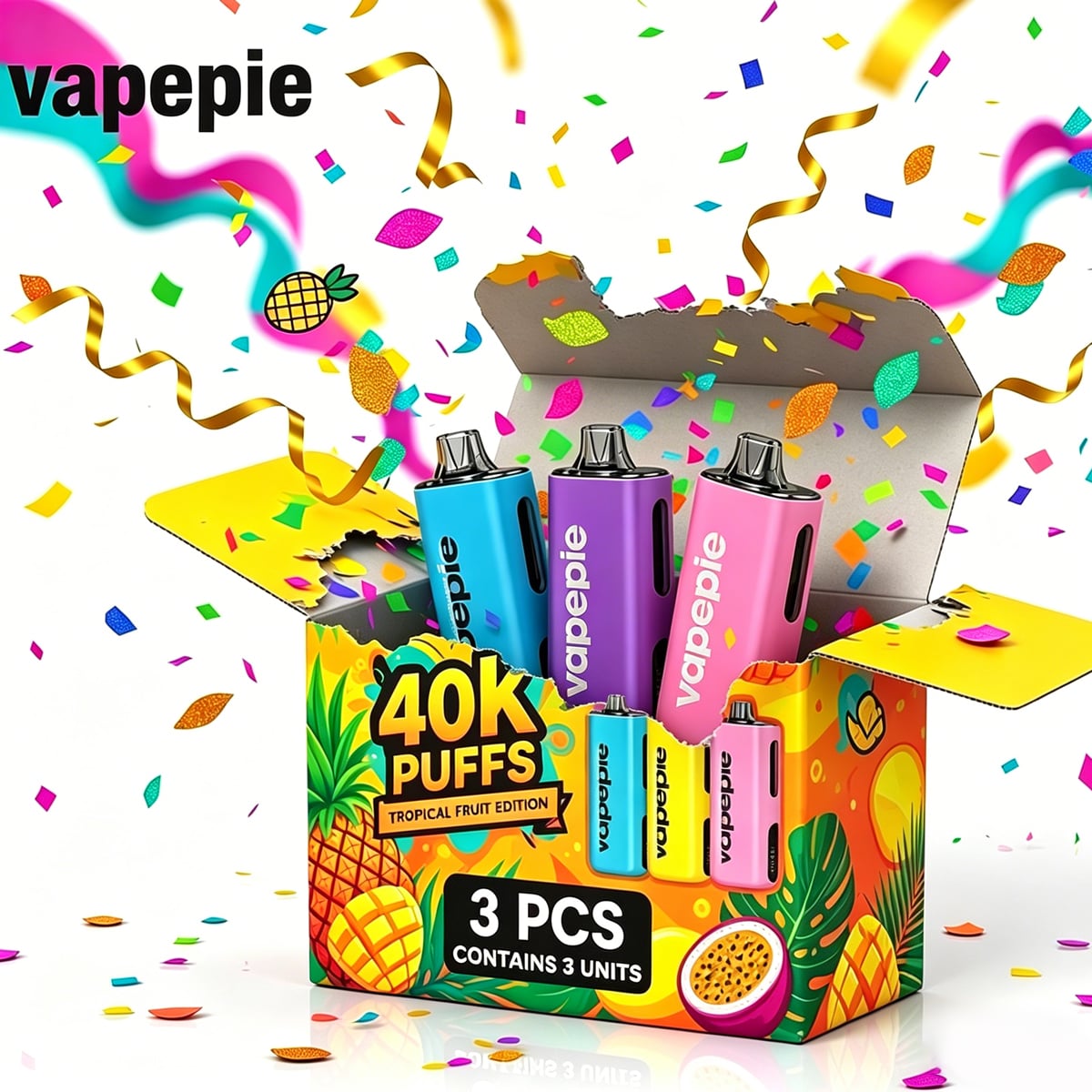 🎁 Tajemná krabička Vapepie 🎁 Jeden z pěti prémiových modelů (70K / 45K / 40K / 35K / 30K) za výjimečnou cenu!