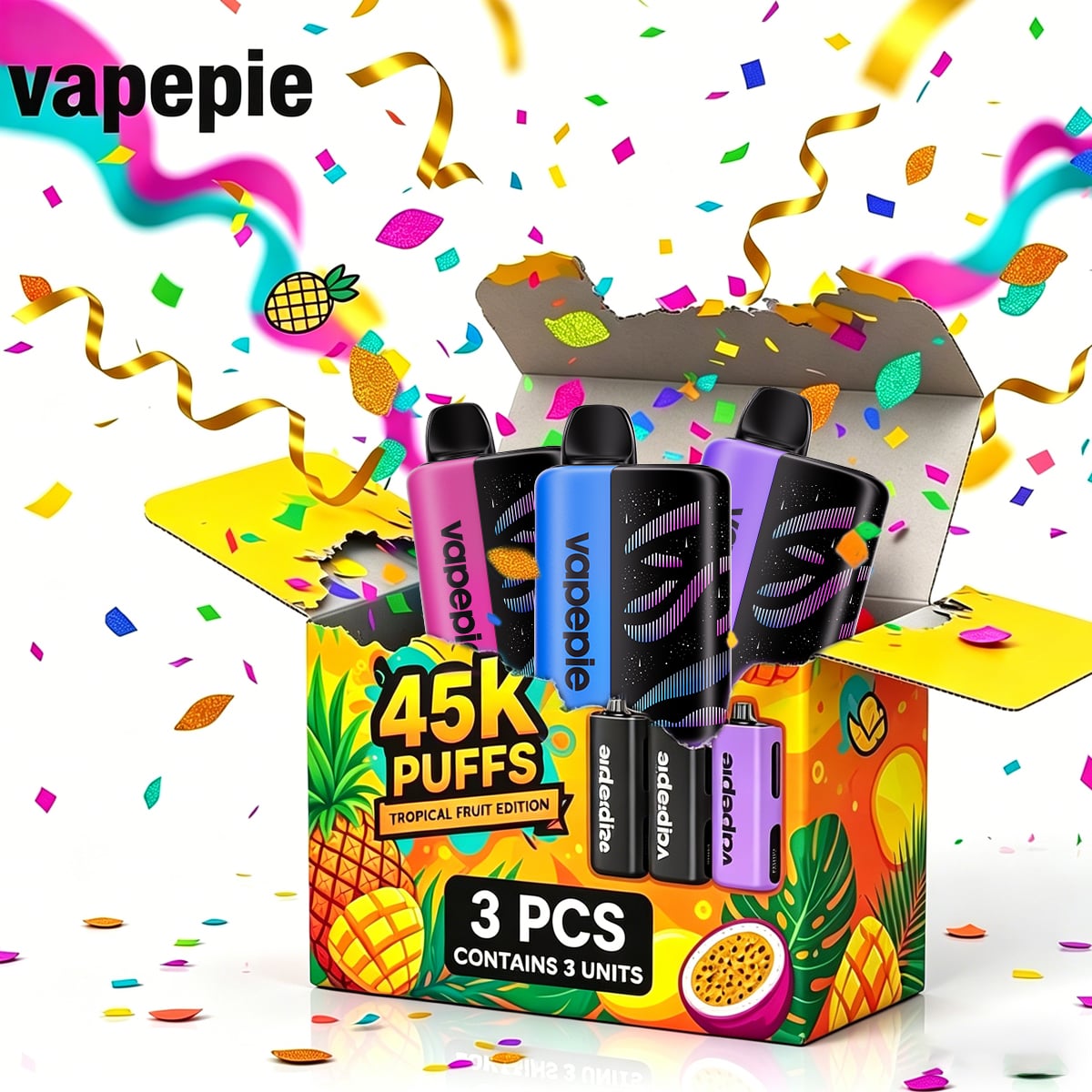 🎁 Tajemná krabička Vapepie 🎁 Jeden z pěti prémiových modelů (70K / 45K / 40K / 35K / 30K) za výjimečnou cenu!