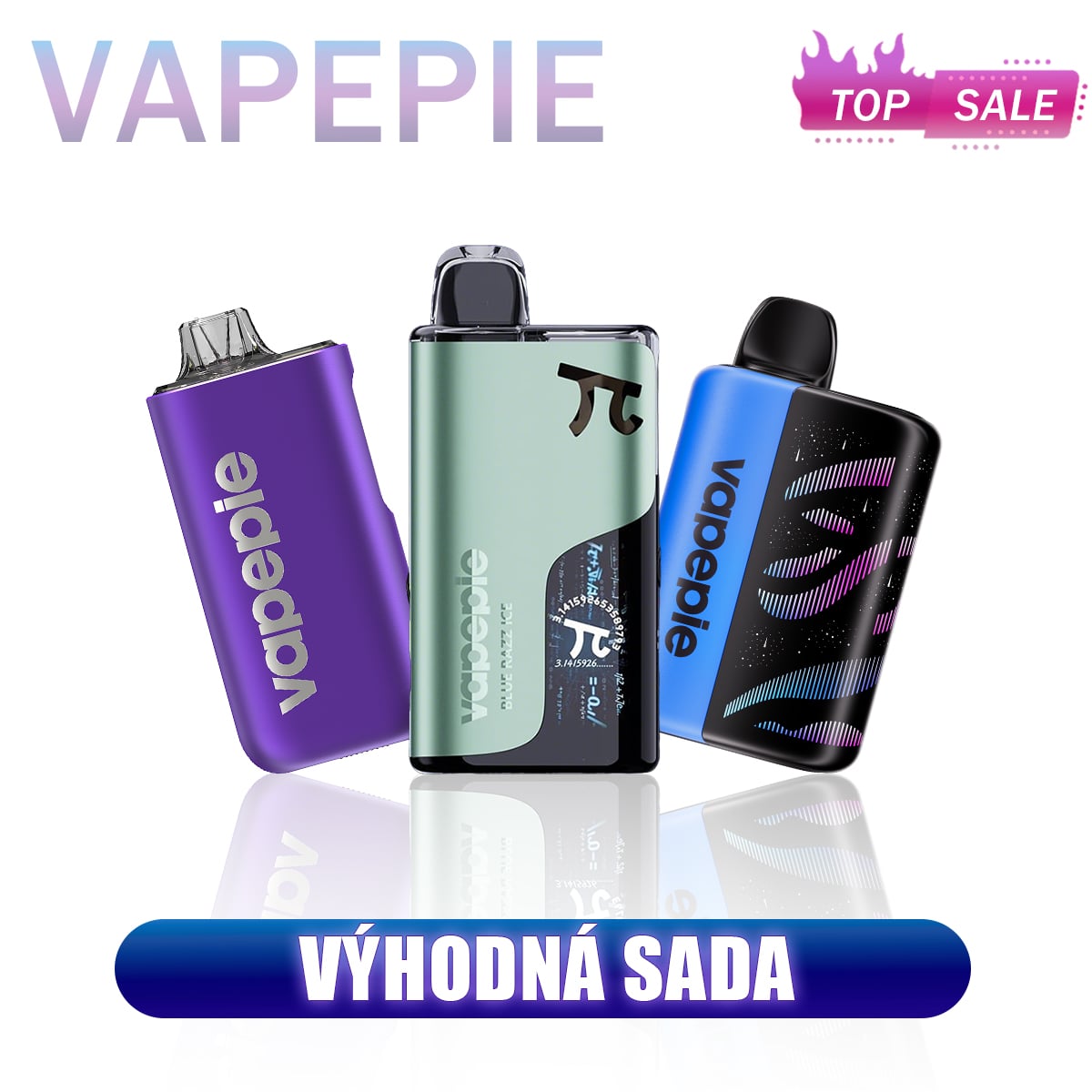 Extra výhodný balíček Vapepie 50K / 40K / 35K – kombinujte příchutě podle sebe