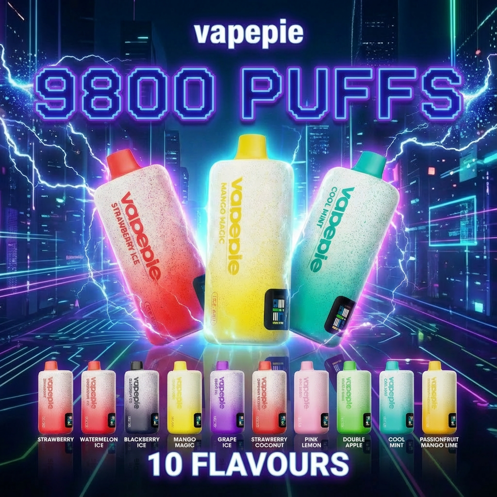 🧑‍🎄 Vánoční speciální vydání🎶 VAPEPIE 9800 PUFFS – Nejoblíbenější volba v České republice!🏆