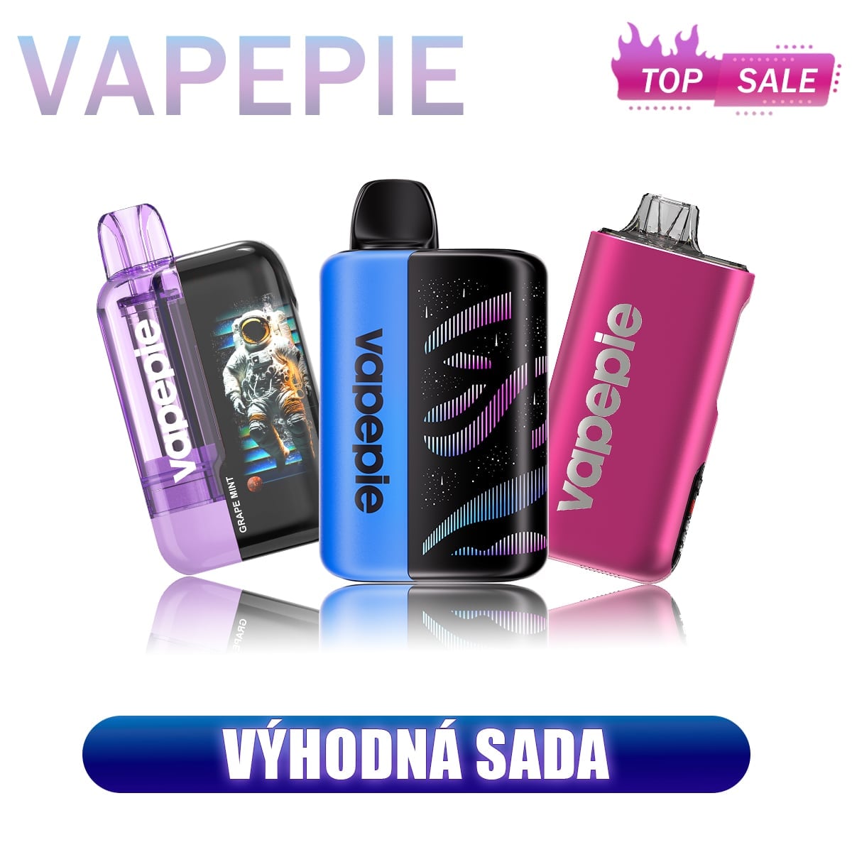 Extra výhodný balíček Vapepie 30K / 35K / 40K – kombinujte příchutě podle sebe