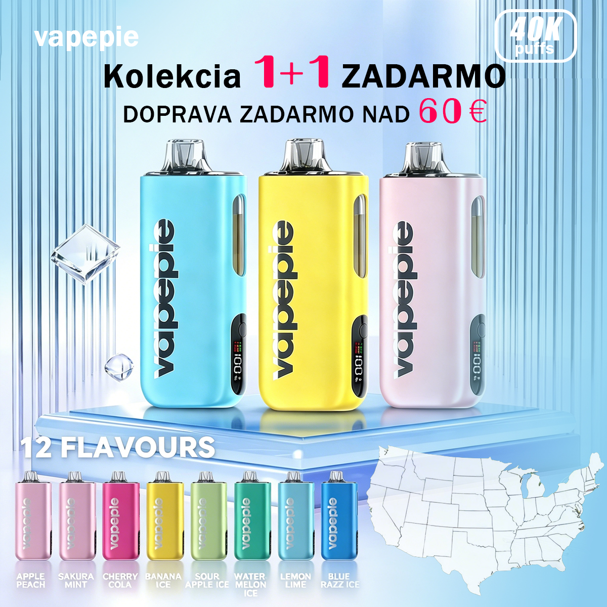🎶 Kúpte 1, získajte 1 zadarmo🎶 VAPEPIE Max 40000 – Najobľúbenejšia voľba na Slovensku! 🏆