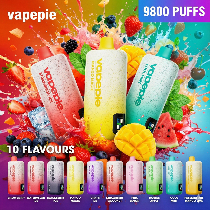 🎄Vánoční výprodej🎶 VAPEPIE 9800 PUFFS – Nejoblíbenější volba v České republice!🏆