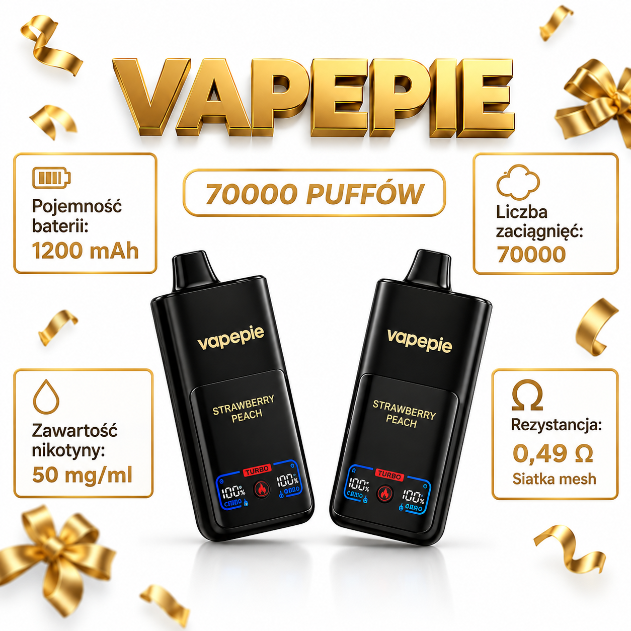 VAPEPIE MEGA 70000 PUFFS