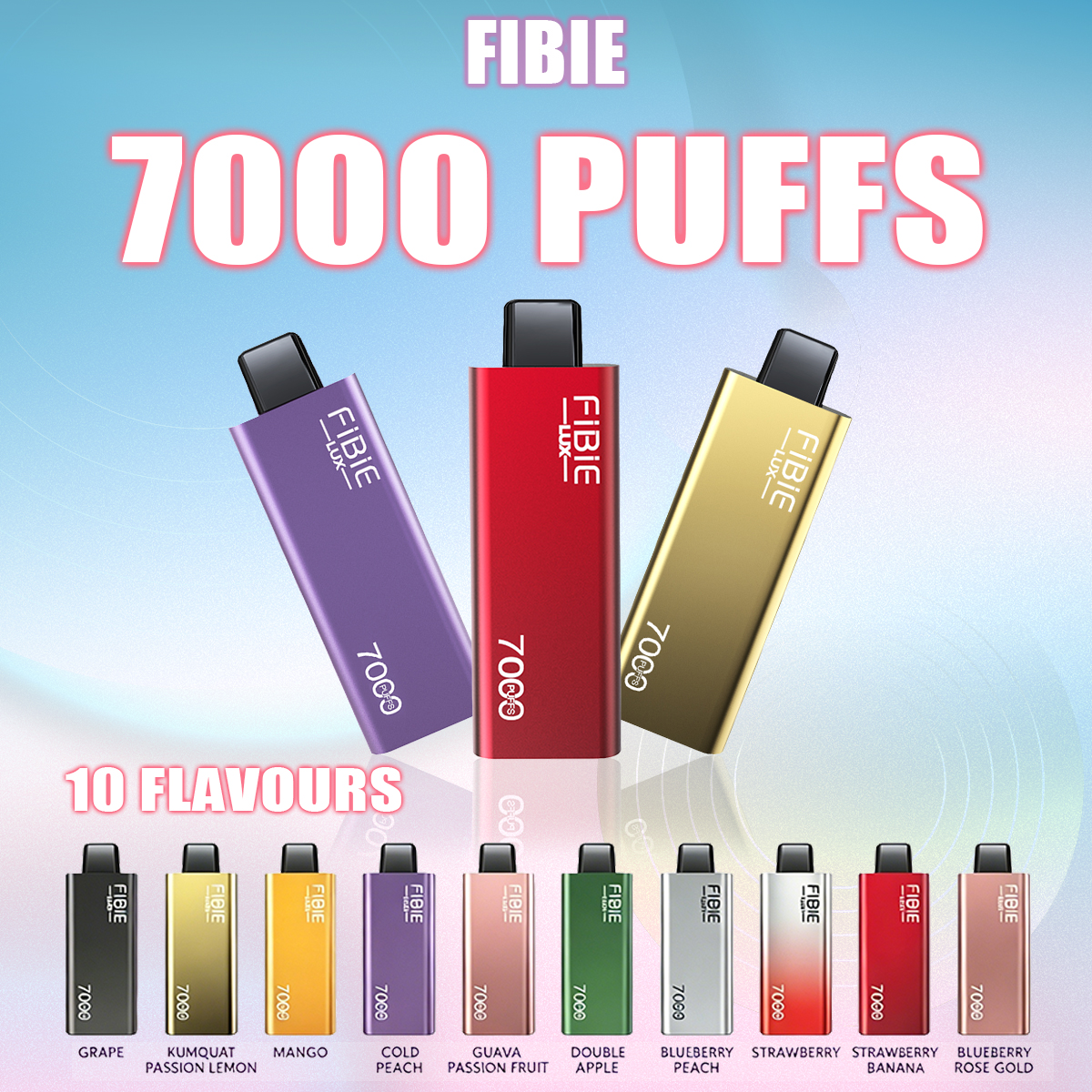 🧑‍🎄Promocja pakietu świątecznego 🎶 FIBIE PIE 7000 PUFFS  – Ulubiony wybór w Polsce! 🏆