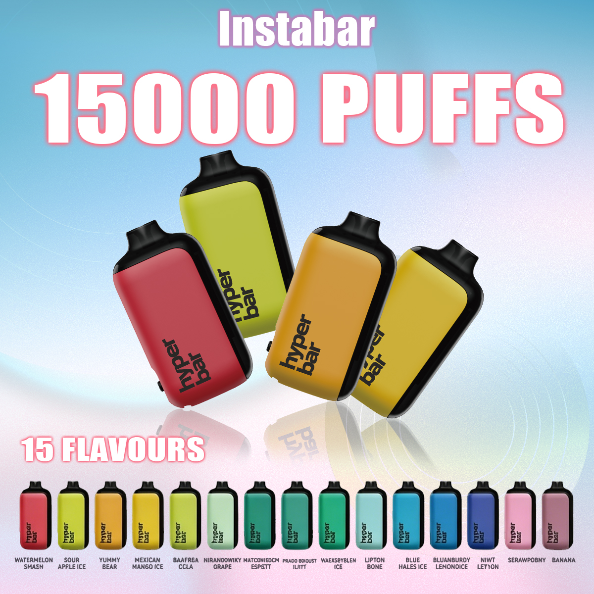 🧑‍🎄Promocja pakietu świątecznego 🎶 INSTABAR Hyperbar PX15000 PUFFS – Ulubiony wybór w Polsce! 🏆
