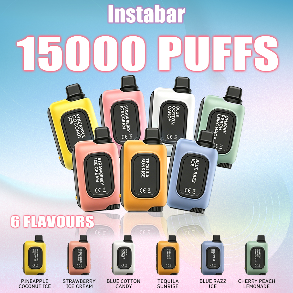 🧑‍🎄Promocja pakietu świątecznego 🎶 INSTABAR 15000 PUFFS