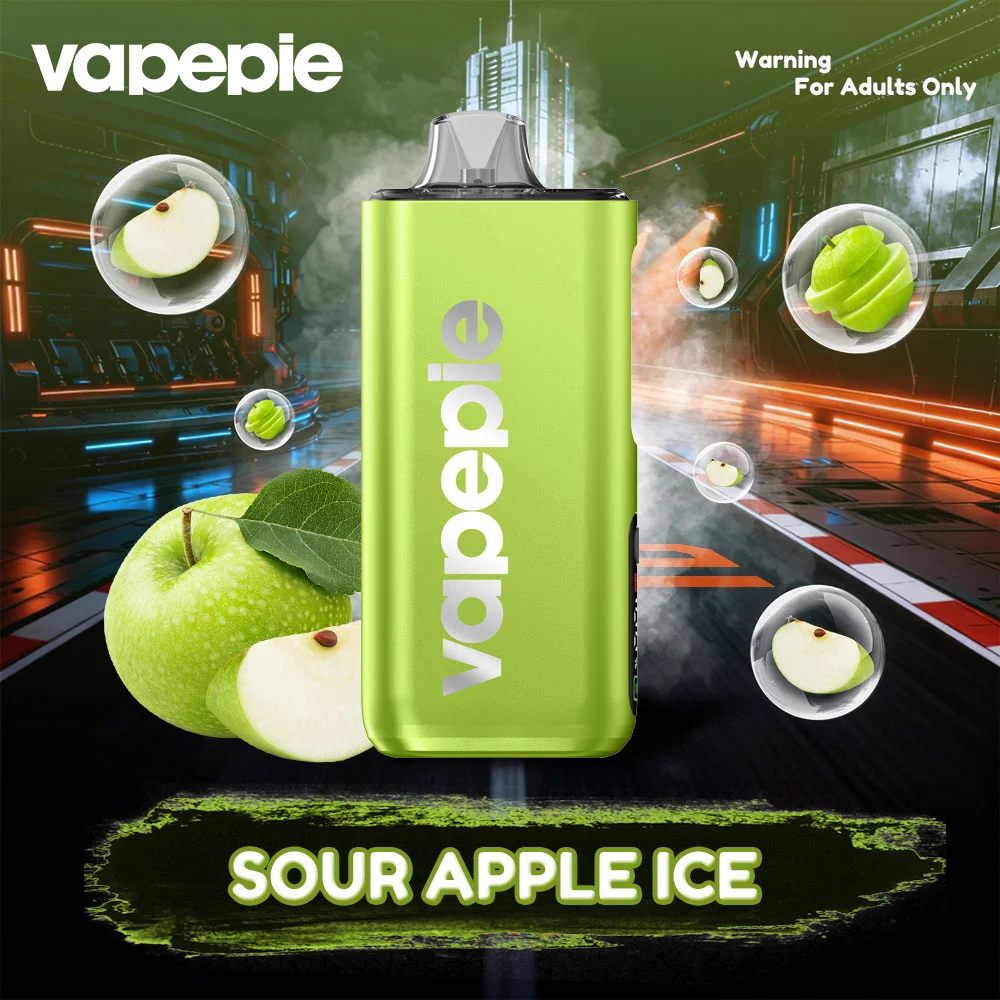 VAPEPIE PRO 40000 PUFFS-Savanyú Alma Ice