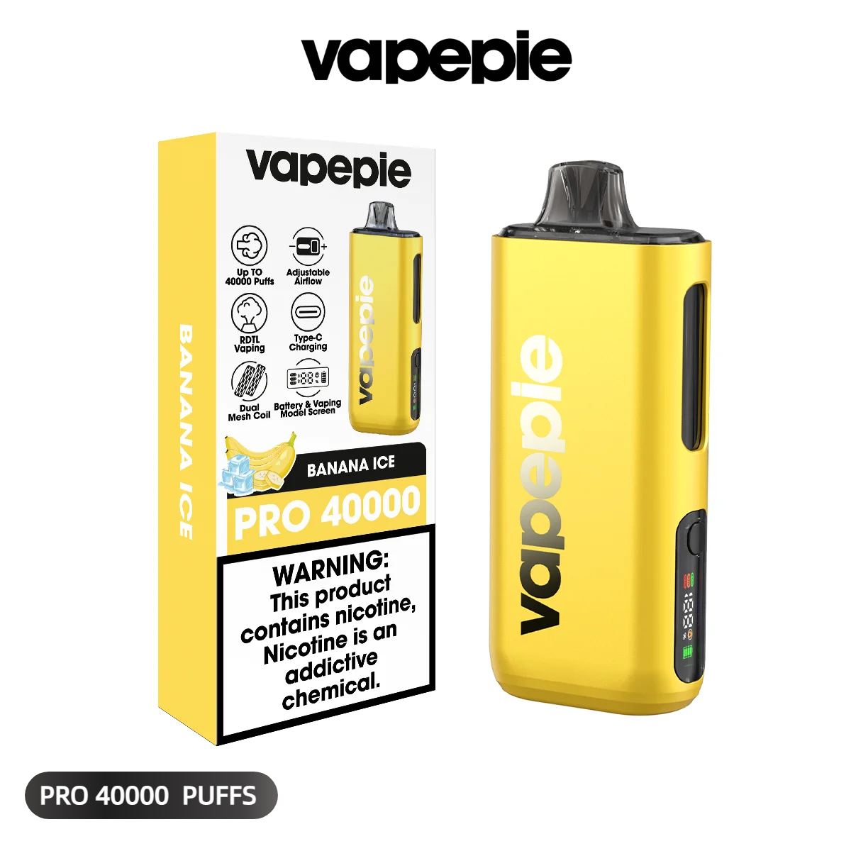 🎉VAPEPIE MAX 40000 PRO – 2026 legnépszerűbb modellje