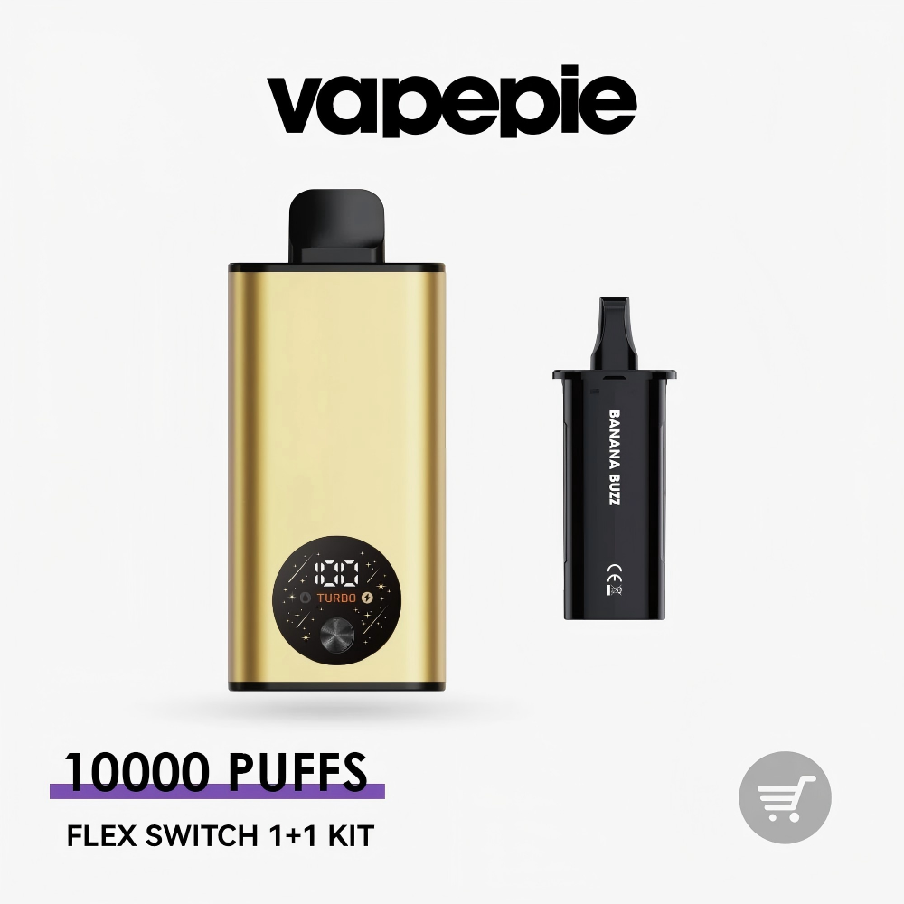 👑 Minden szintnek | VAPEPIE FlexSwitch Disposable Pod 10000 PUFFS Kit Value Pack