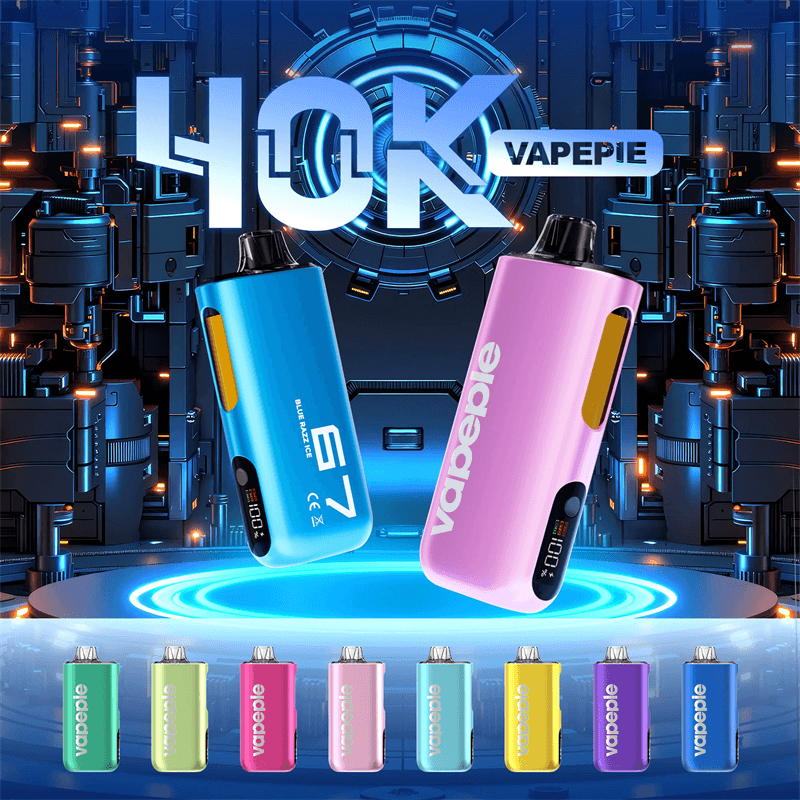 VAPEPIE Max 40000 PUFFS-Zéró Égett Szag-a világ legvékonyabb vape készüléke!