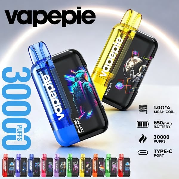 VAPEPIE x TK Ultra Phantom 30000 PUFFS-modern, futurisztikus vape dizájn!