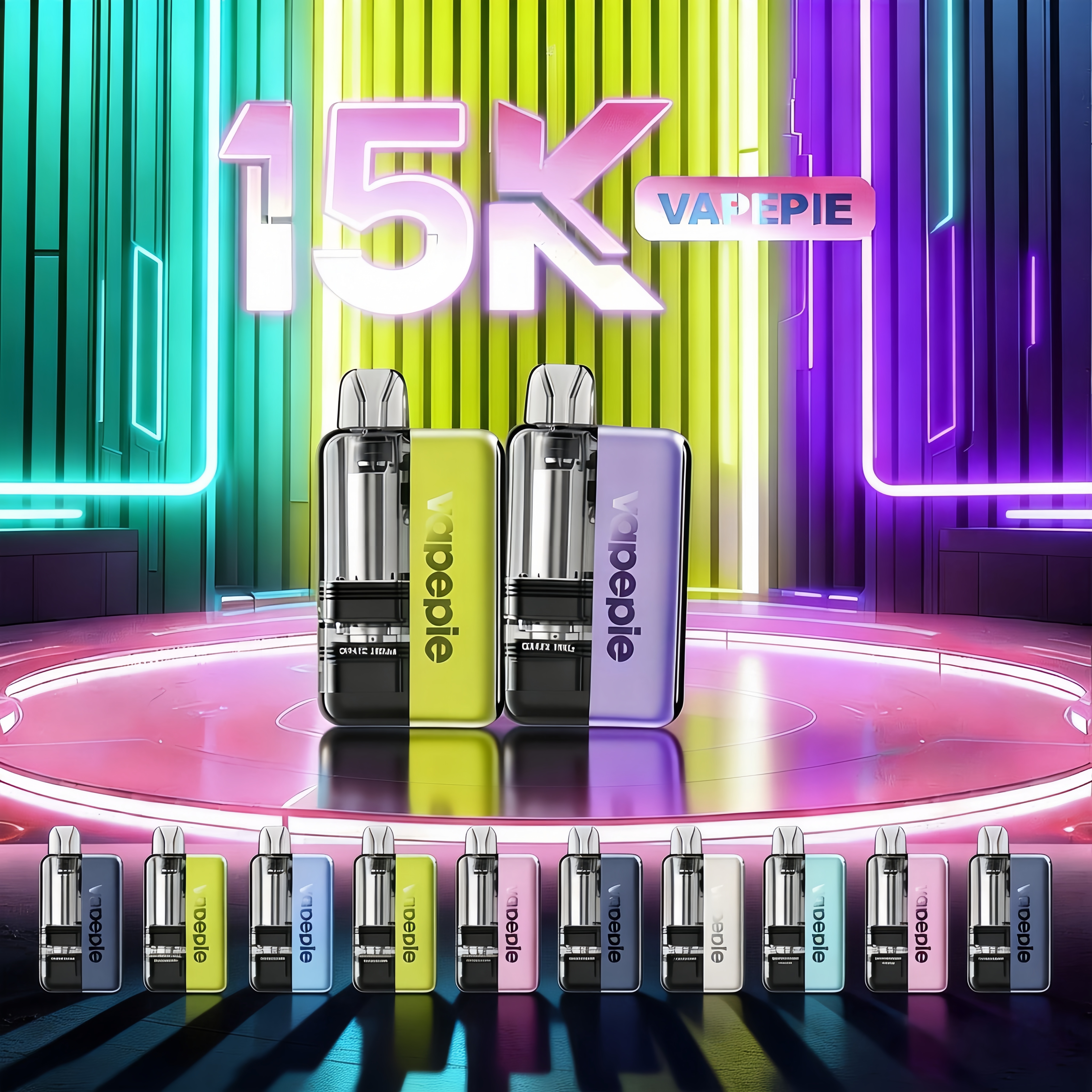 VAPEPIE x TK Ultra X 15000 PUFFS-Hordozható mágneses eszköz