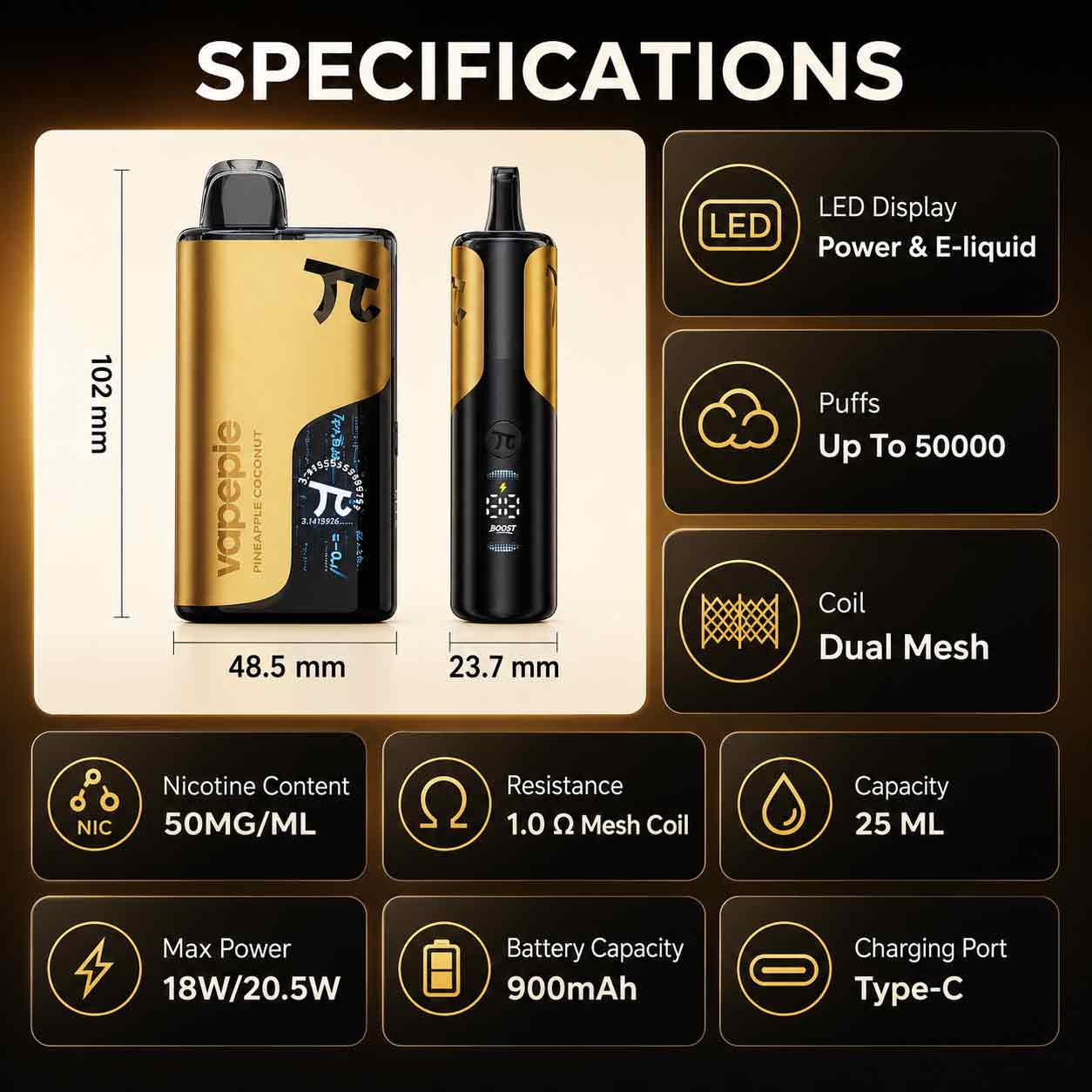 MATRIX 3-Pack – 3 x 50,000 Puffs