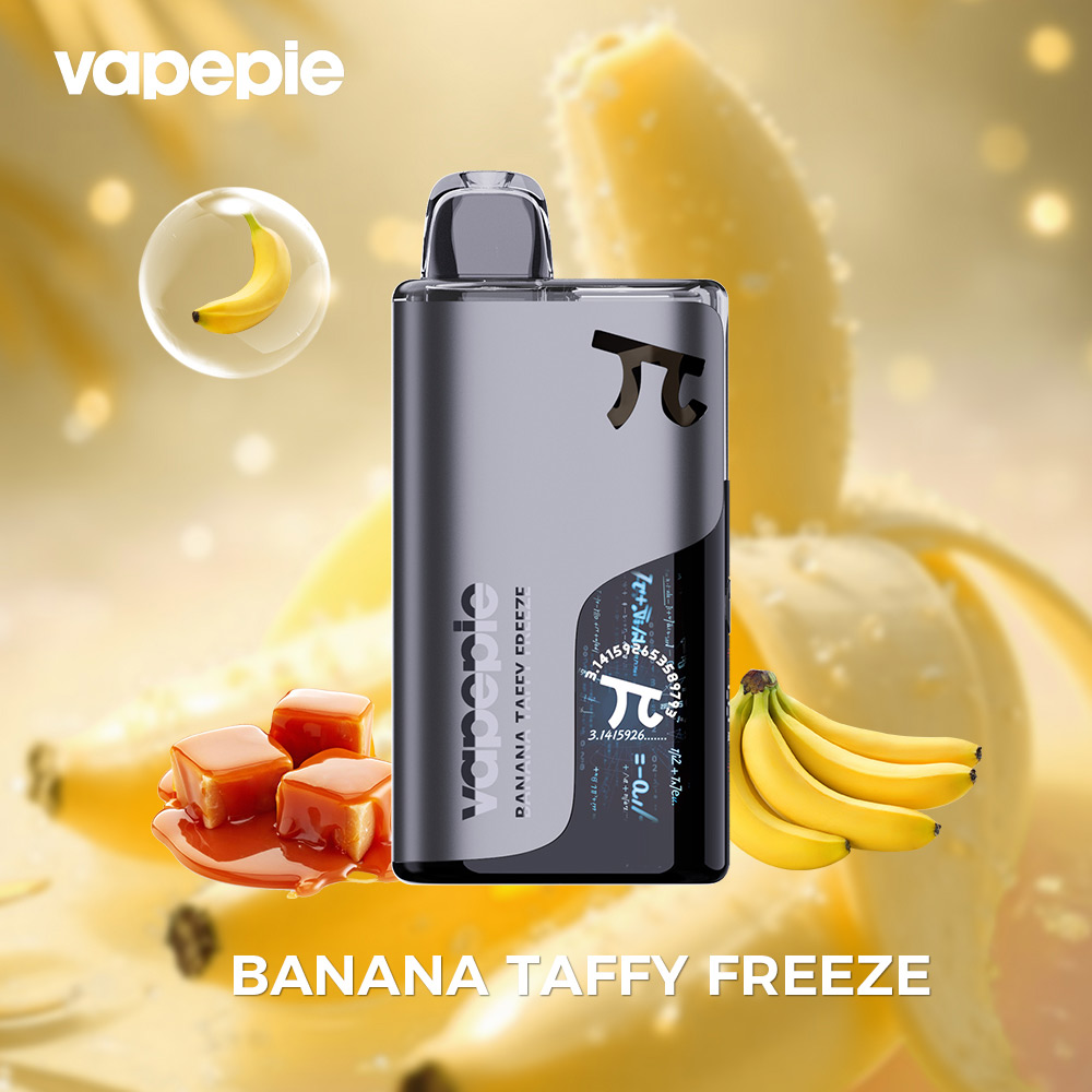 Vapepie 50000 Matrix - BANANA TAFFY FREEZE