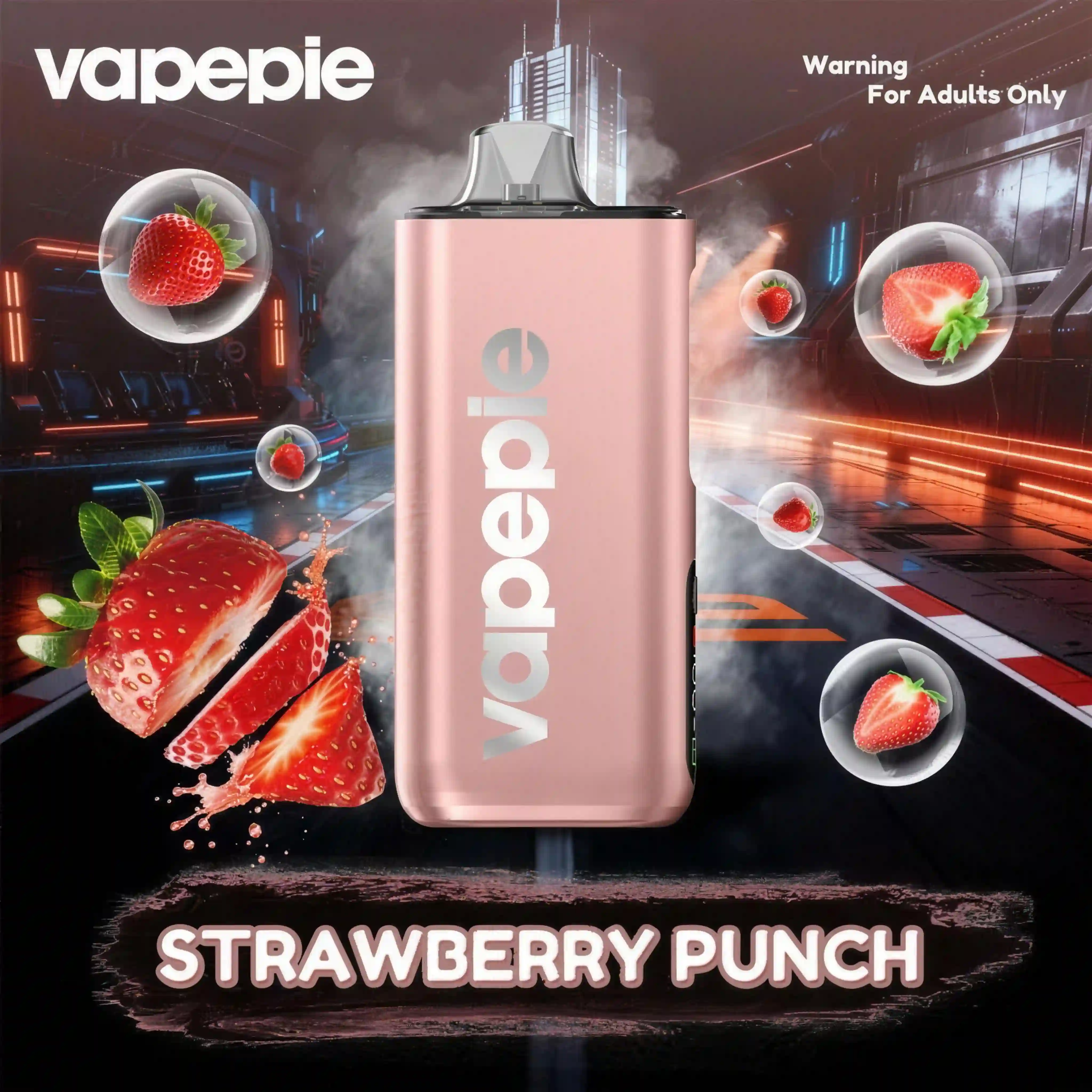 Vapepie 40000 Pro - STRAWBERRY PUNCH