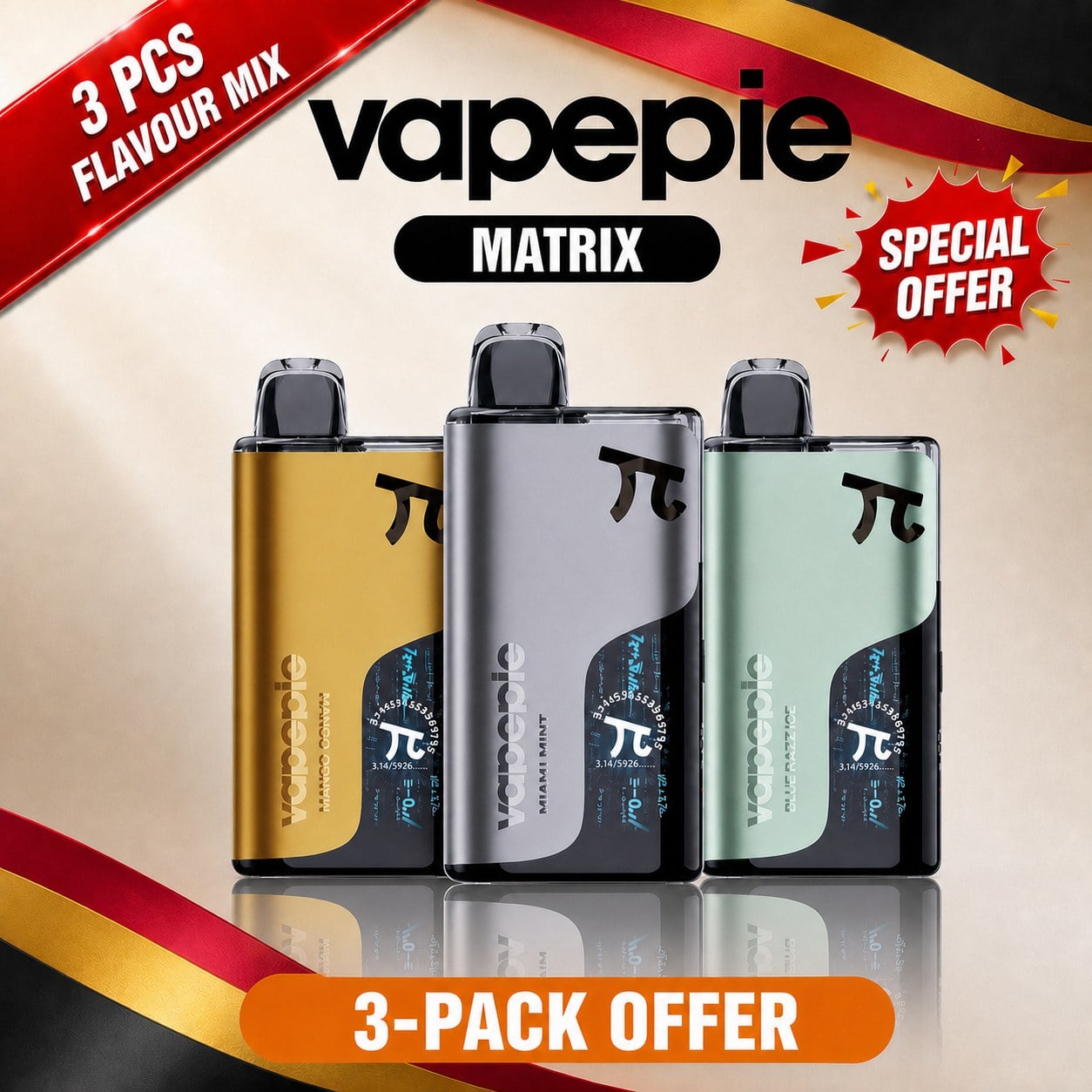 MATRIX 3-Pack – 3 x 50,000 Puffs