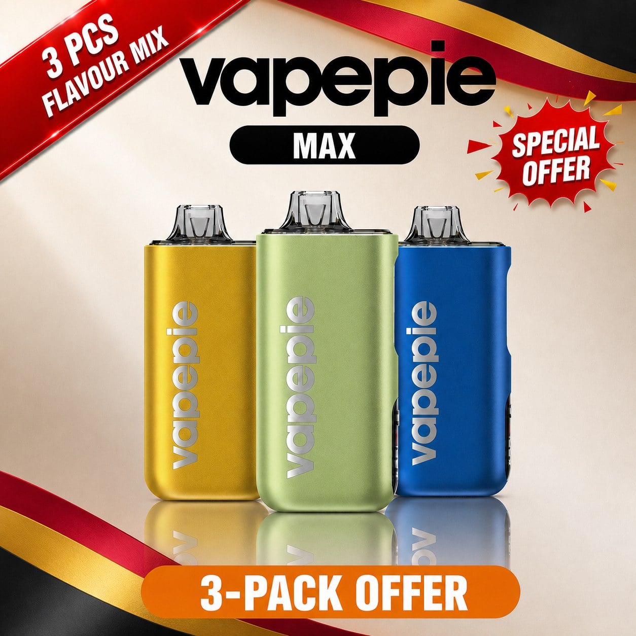MAX 3-Pack – 3 x 40,000 Puffs