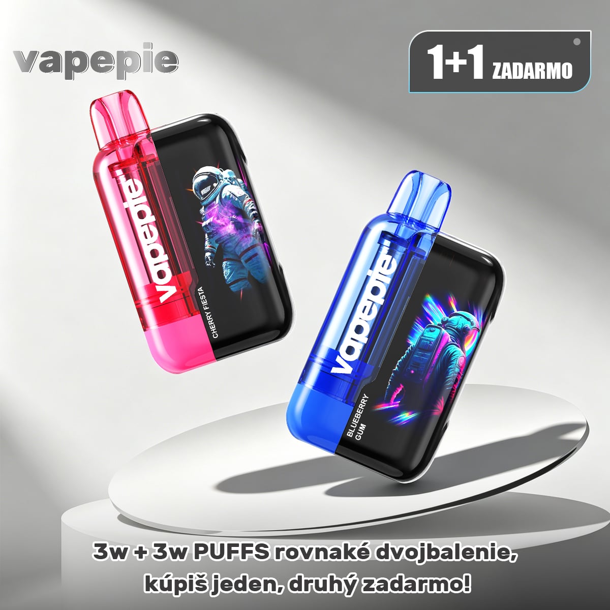 1+1 ZADARMO! 30 000 + 30 000 Puff | Dva kusy za cenu jedného
