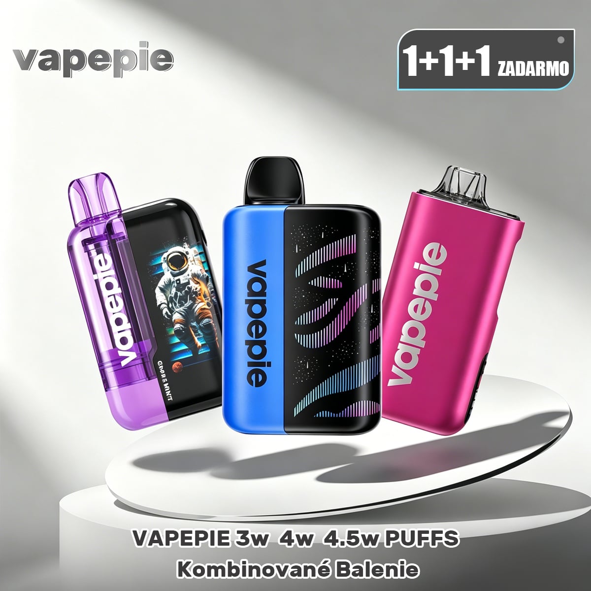 VAPEPIE 30000 | 35000 | 40000 PUFFS | Kombinované Balenie