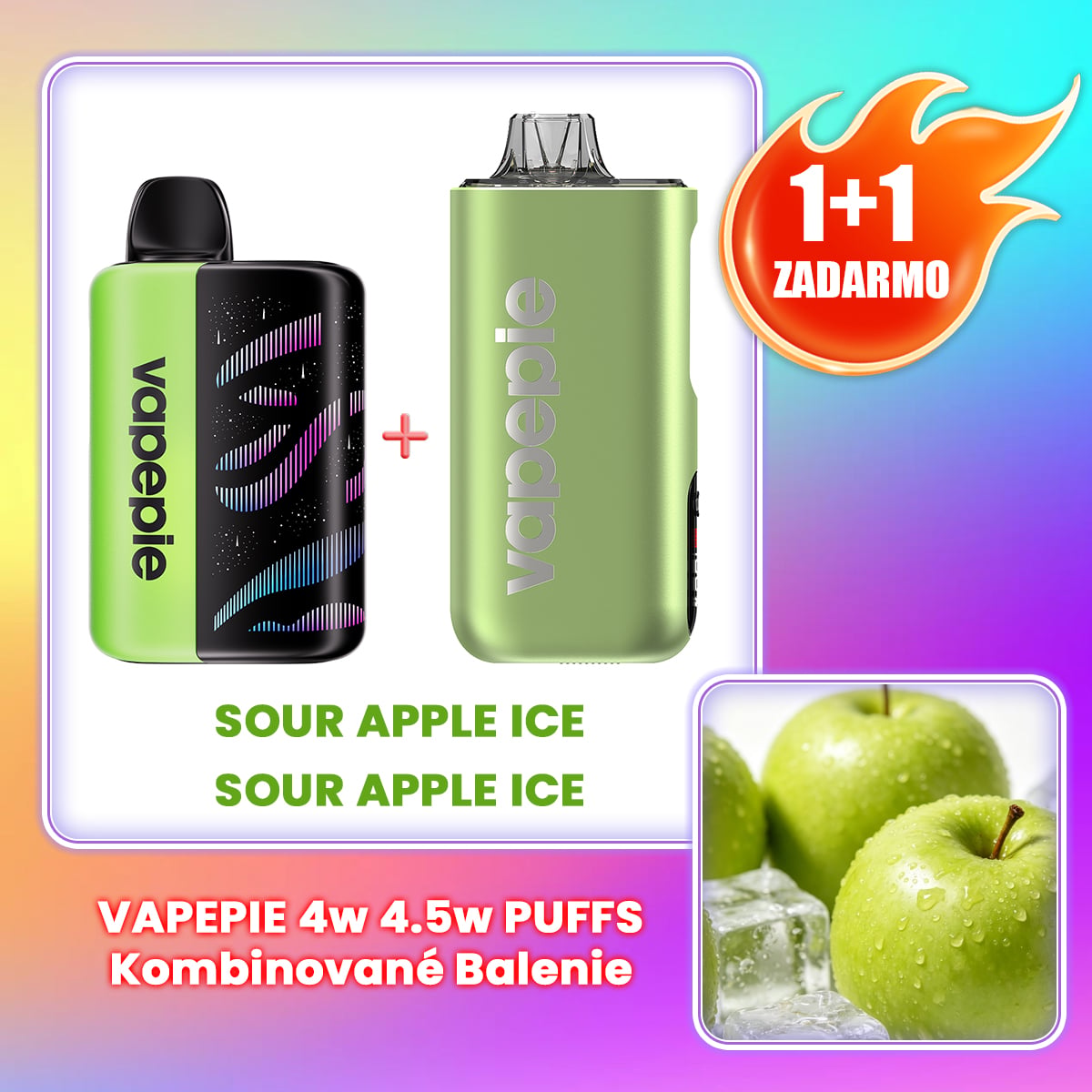 1+1 ZADARMO! 45 000 + 40 000 Puff | Vyvážená dvojica pre každého