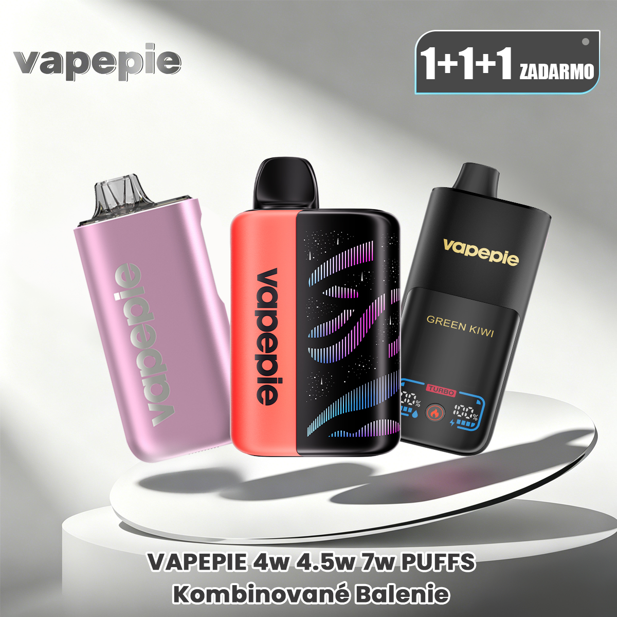 VAPEPIE  40000 | 45000  | 70000 PUFFS | Kombinované Balenie