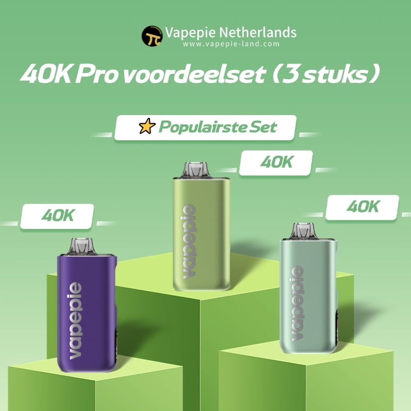 40K Pro voordeelset (3 stuks) – Gratis verzending