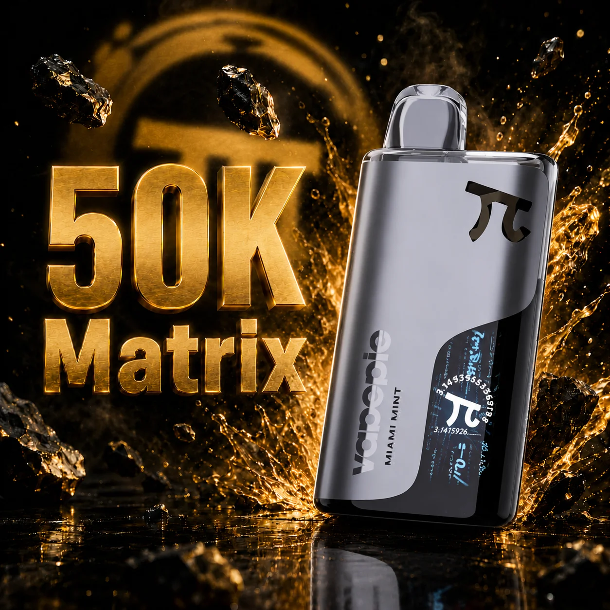 🆕 Vapepie Matrix 50.000 trekjes（5% nicotinegehalte）