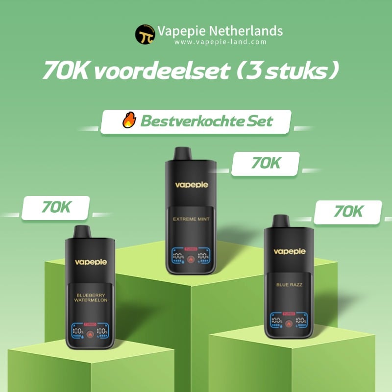 70K voordeelset (3 stuks) – Gratis verzending