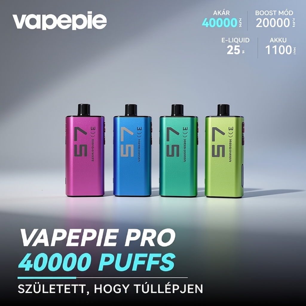 ✨VAPEPIE Max 40000 PRO – Zbrusu nový, vylepšený model pro rok 2026🏆