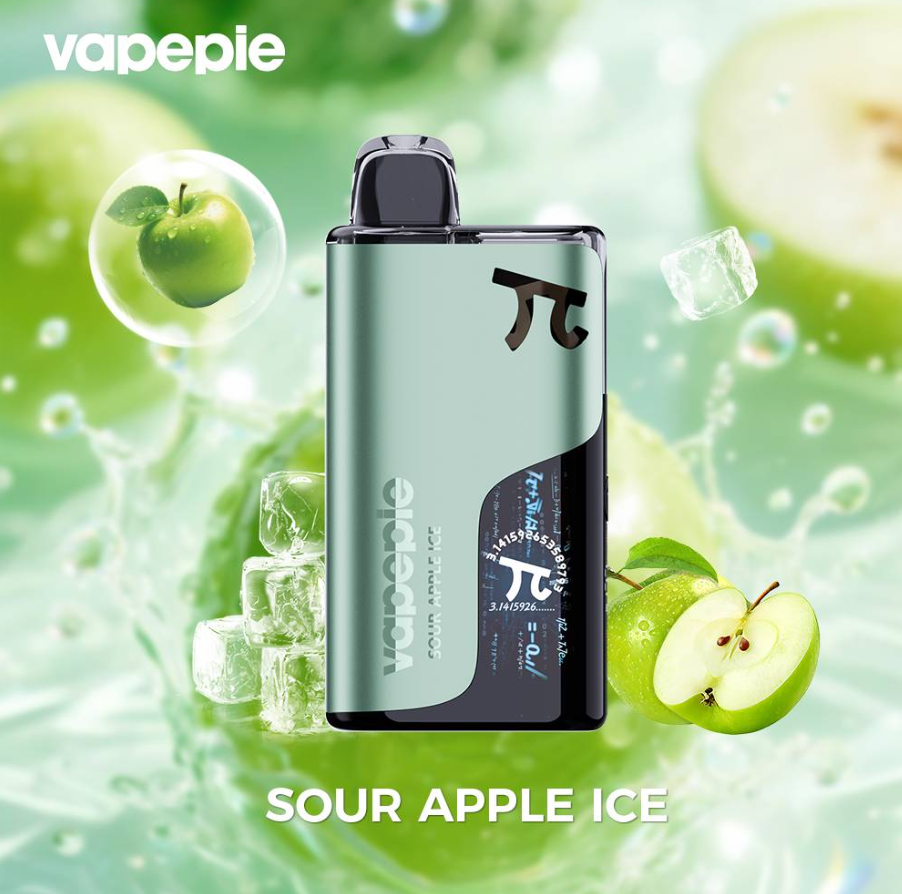 Kyselé jablko Ice VAPEPIE MATRIX 50 000 potahů