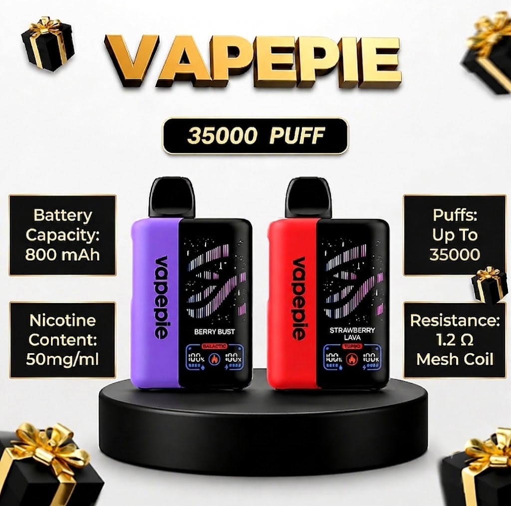 VAPEPIE GALACTIC GLEAM 35 000 POTAHŮ