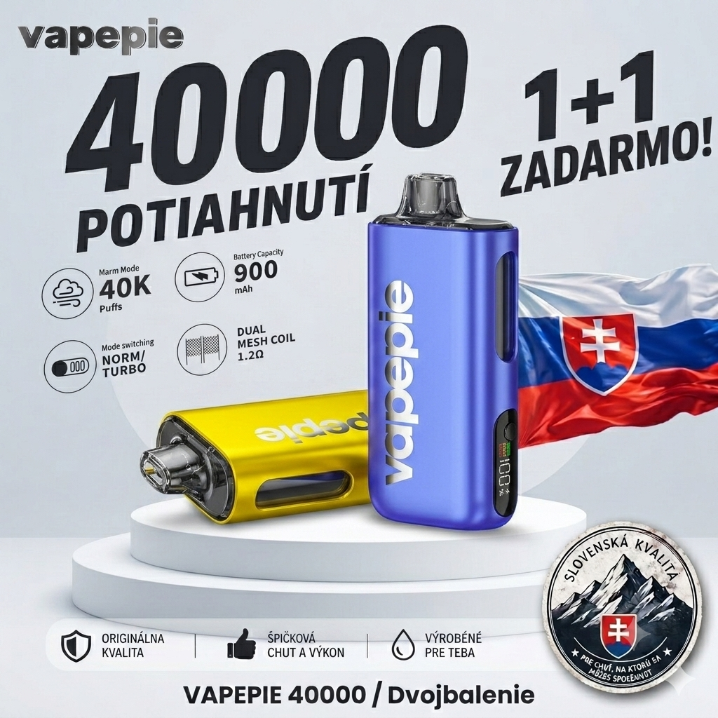 💥1+1 （2ks）🔥VAPEPIE 40000 Puffs