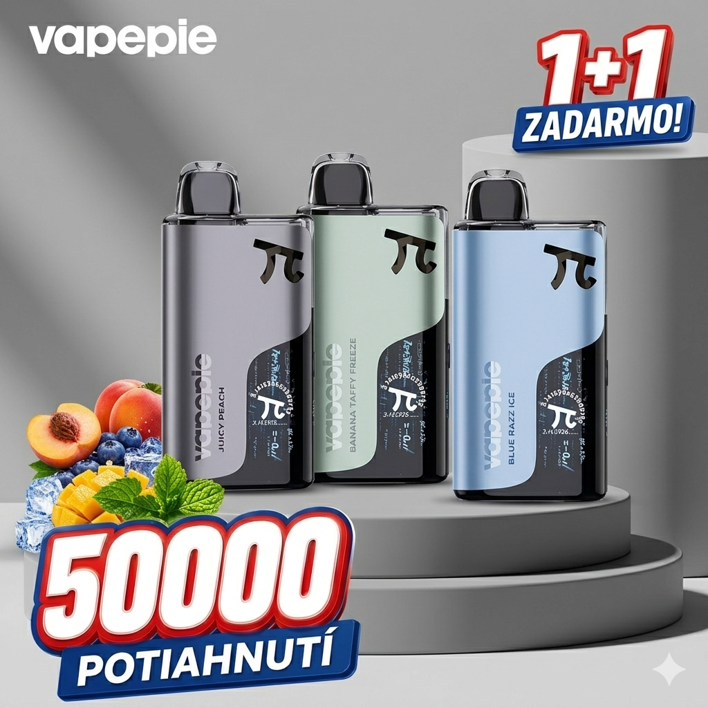 💥1+1 （2ks）🔥Vapepie 50000 Puffs