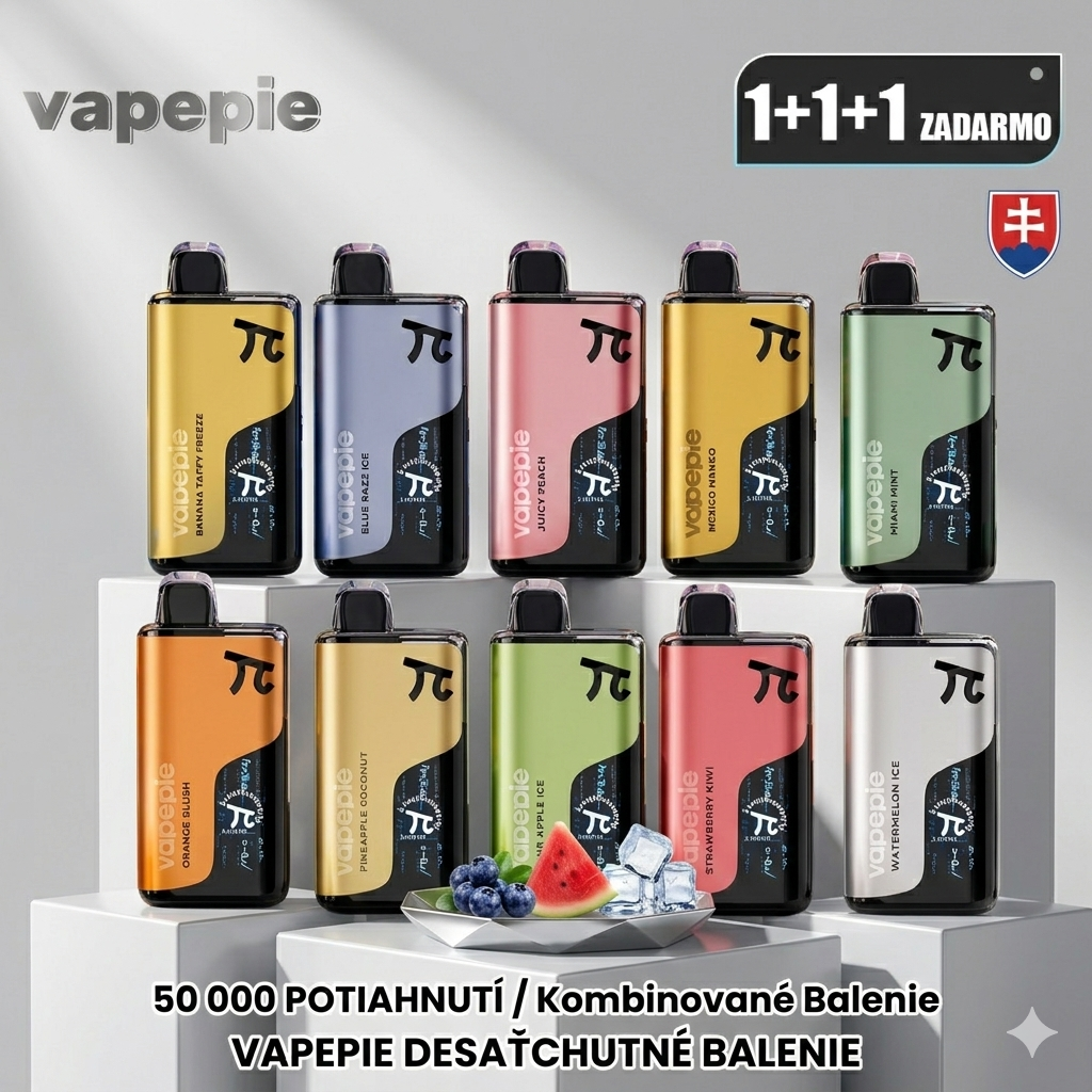 🎁 Top Pack (3 ks) · 165 000 PUFFS · Nová kolekcia 2026 ✨