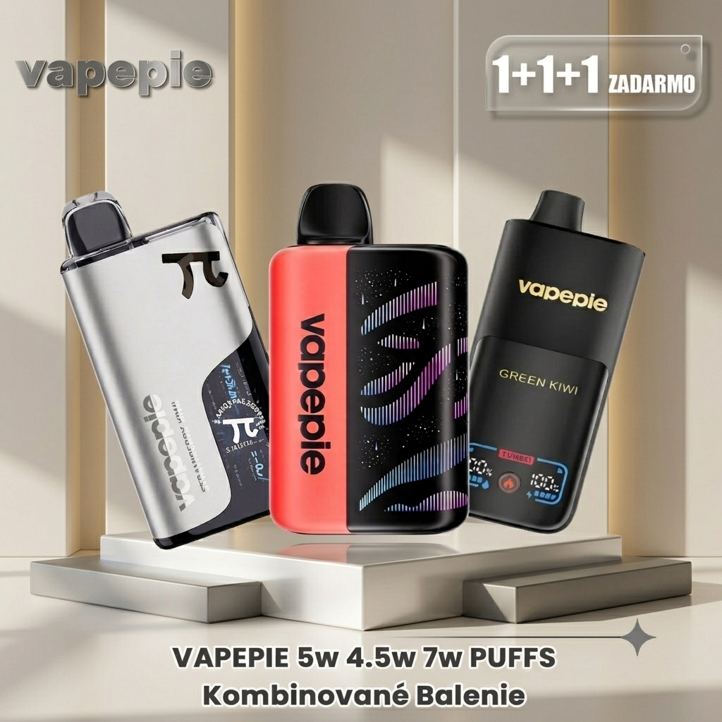 🎁 Top Pack (3 ks) · 165 000 PUFFS · Nová kolekcia 2026 ✨