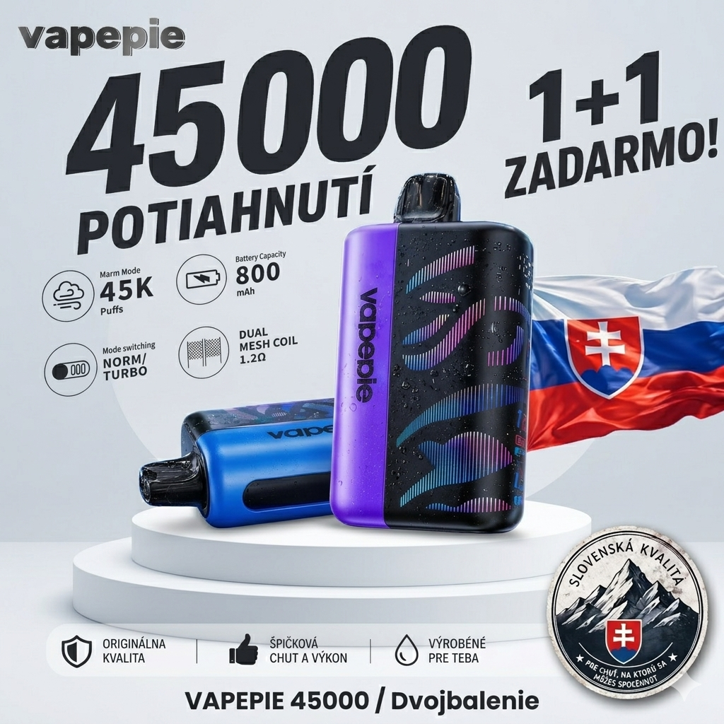 💥1+1（2ks）✨💎Vapepie 45000 PUFFS