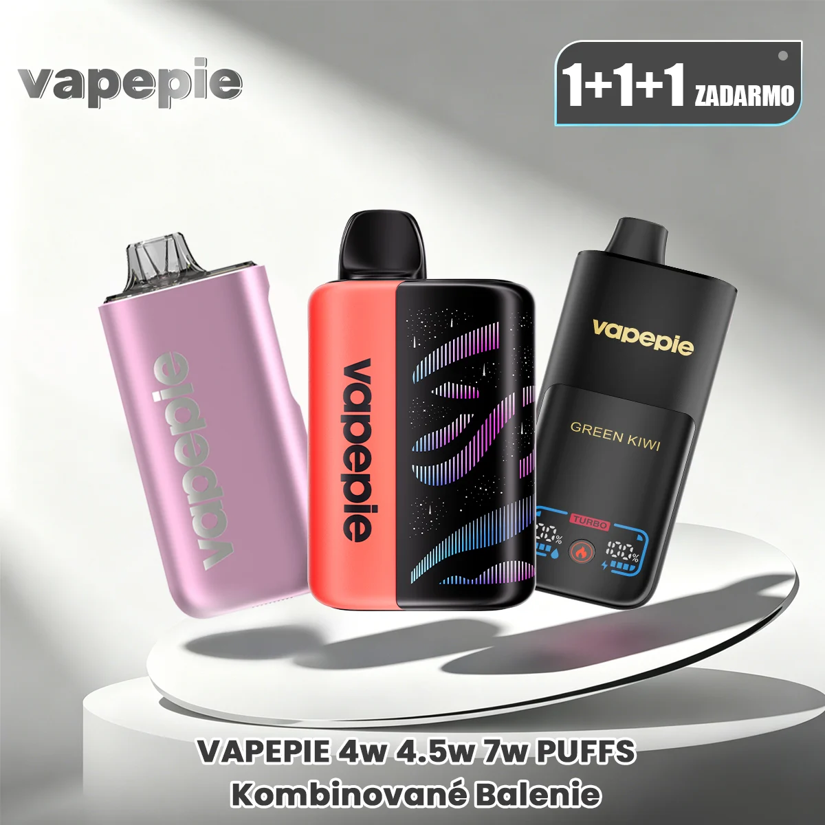 🎁 Top Pack (3 ks) · 155 000 PUFFS · Nová kolekcia 2026 ✨