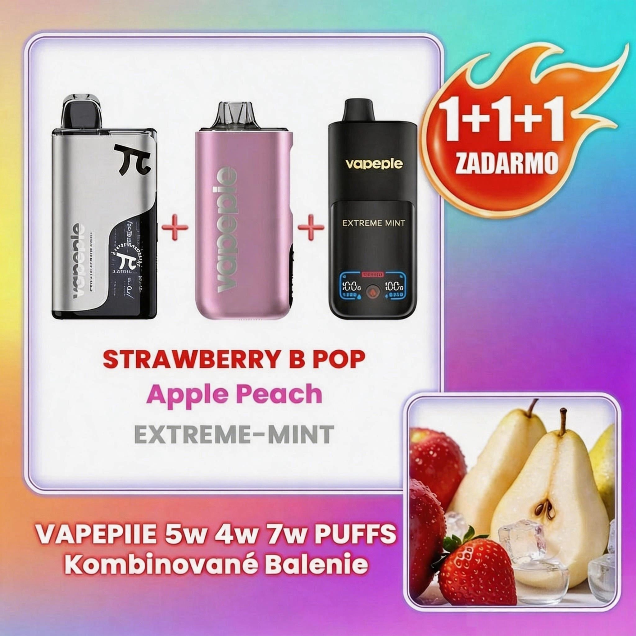 🎁 Top Pack (3 ks) · 160 000 PUFFS · Nová kolekcia 2026 ✨