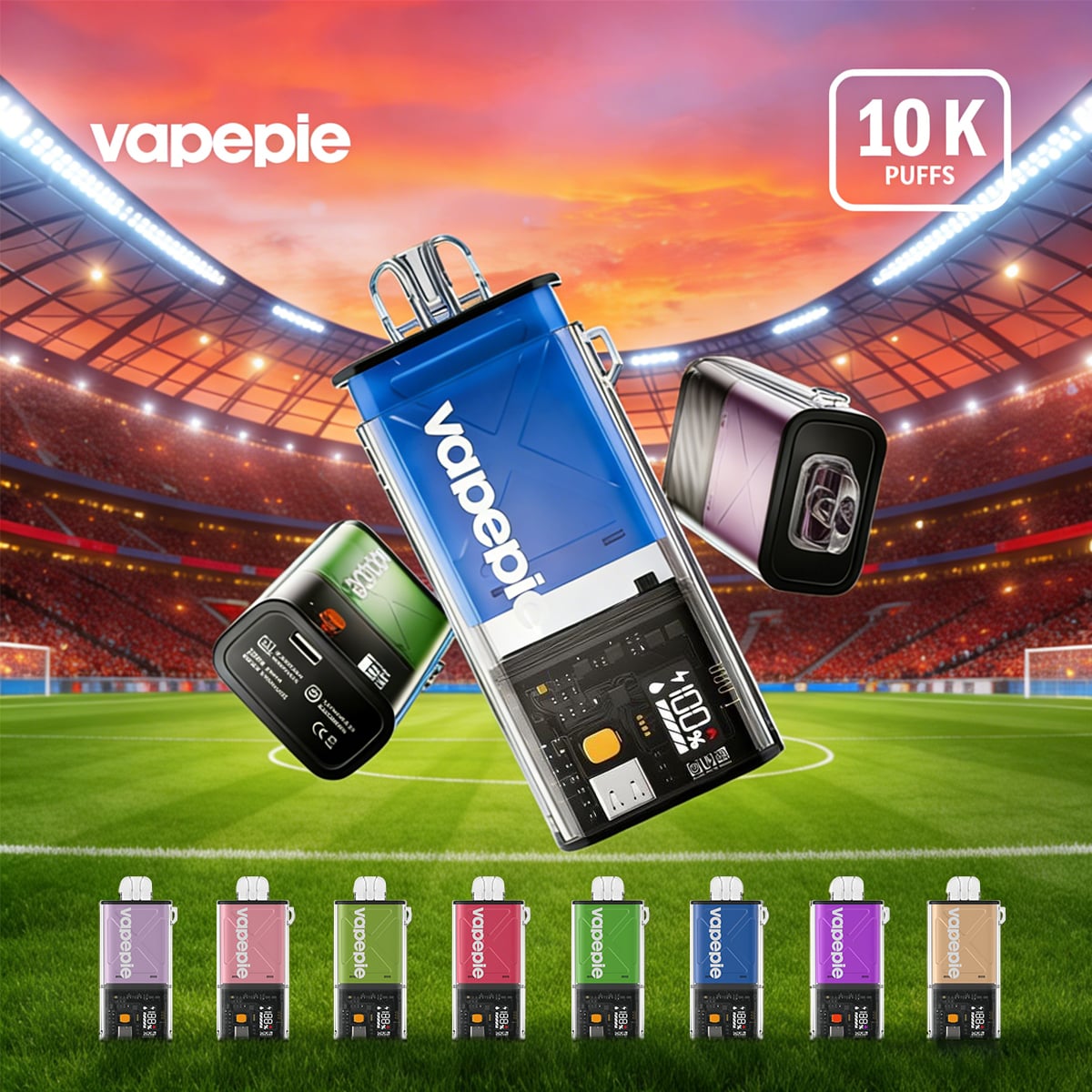 【Nederland】Vapepie FlexSwitch 10000 Puff Vape