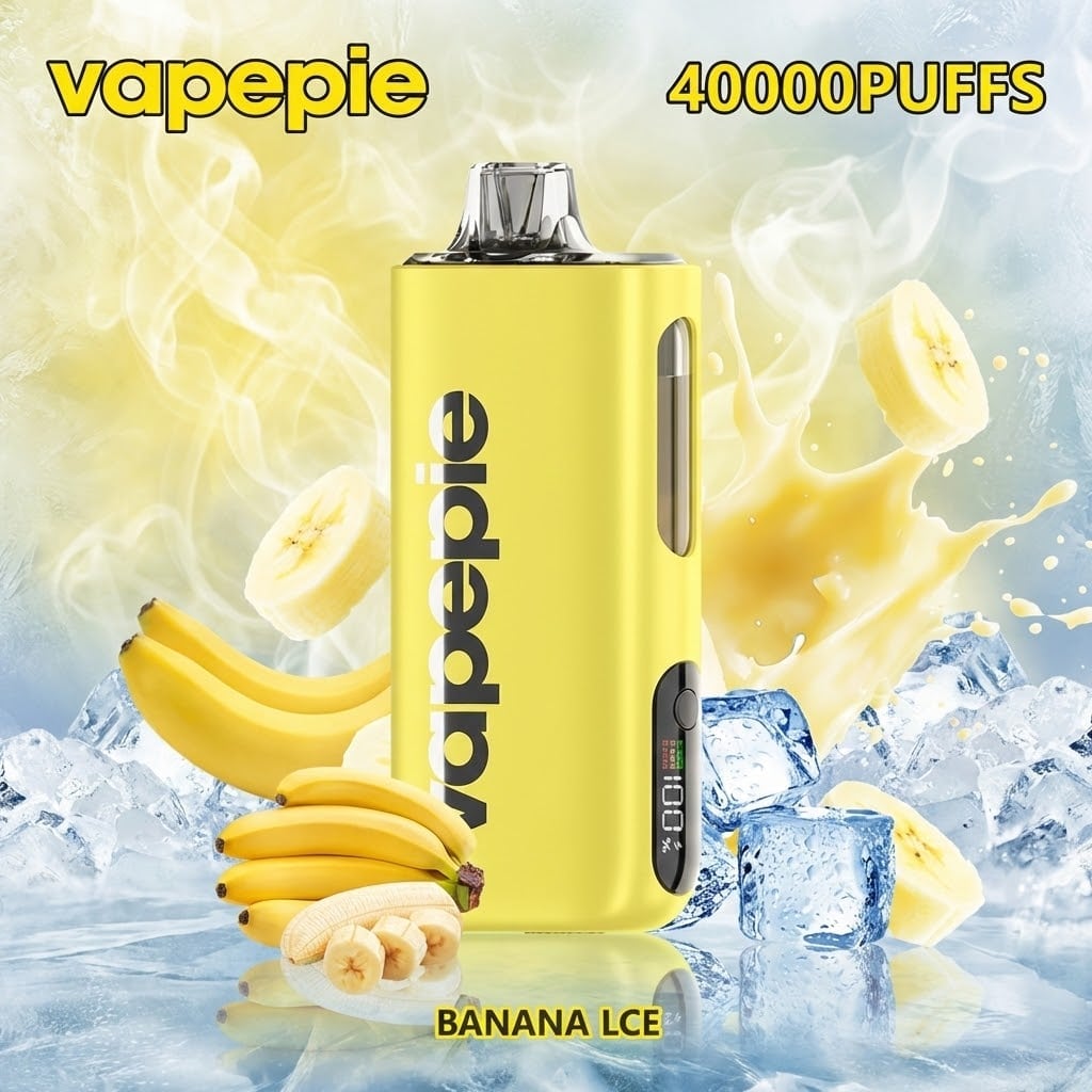 🔥Vapepie Max 40000 Banánový Led