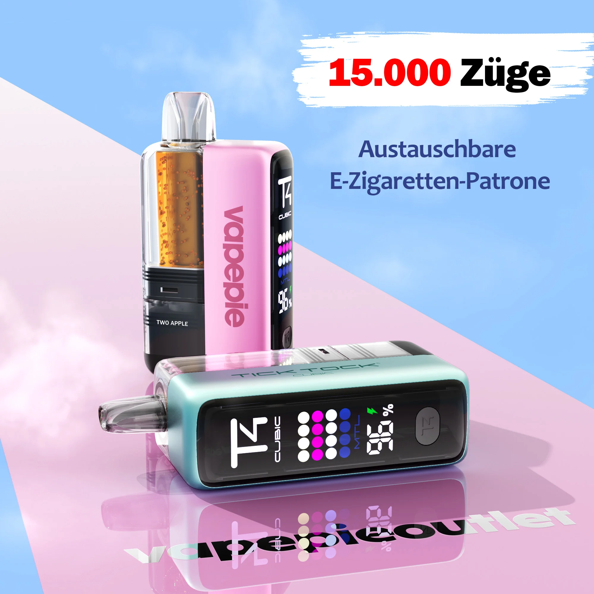 VAPEPIE x TK Ultra X 15000 Tragbares Magnetgerät