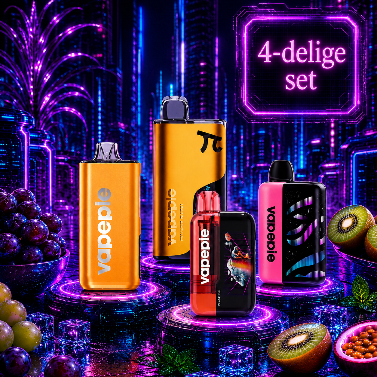 Vapepie Favorieten 4-Pack