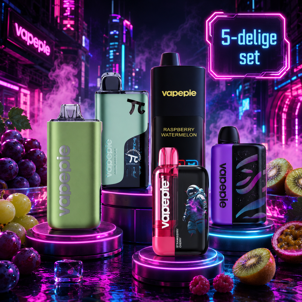Vapepie Favorieten 5-Pack