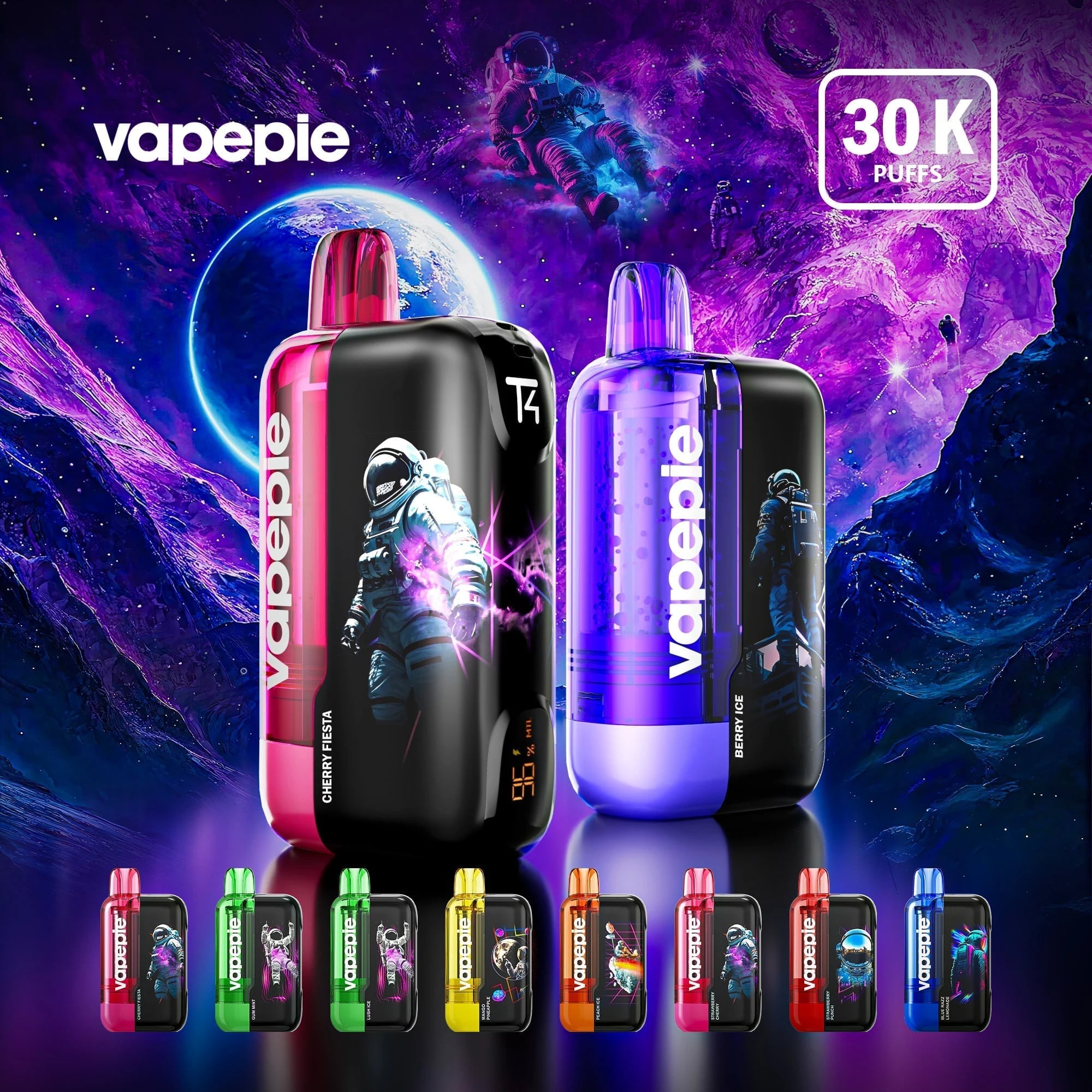 E-cigarety s príchuťou grepu | Vapepie Ultra Phantom s 30 000 ťahmi