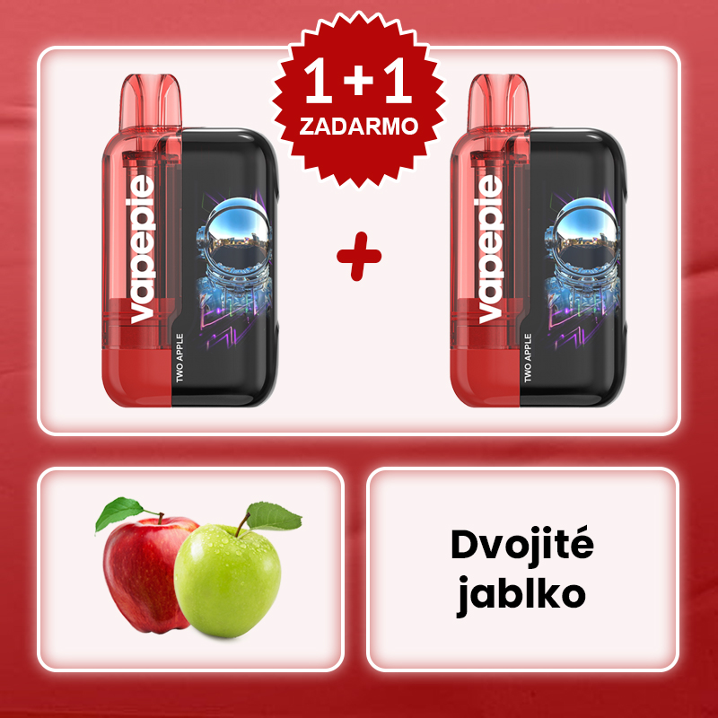 🎉🎉Akcia 1+1 ZADARMO! Vapepie Ultra Phantom 30000 Szívás – Tick Tock Limitált LED Éjfény-Edition