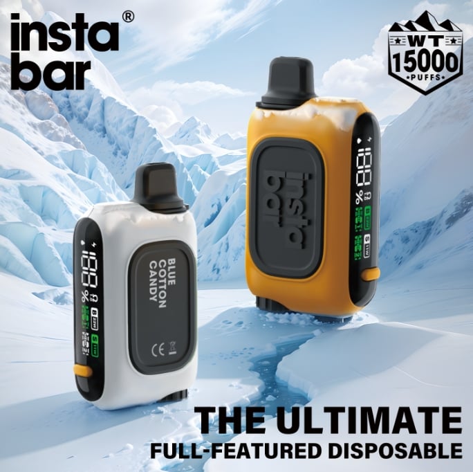 INSTABAR WT15000 PUFFS-Innováció és kényelem egy eszközben